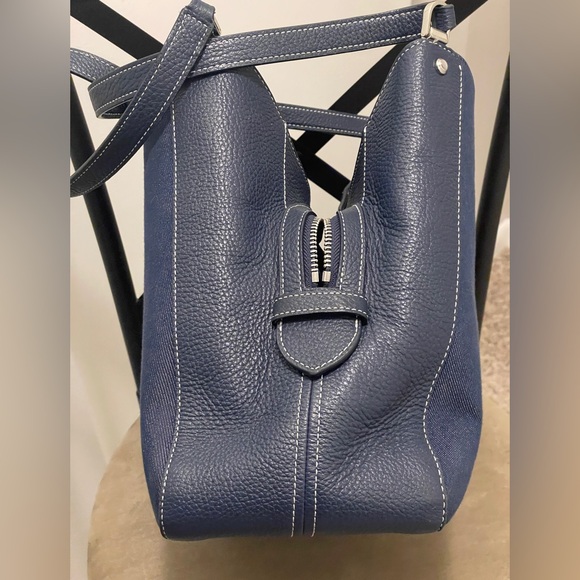 Kate Spade Denim Leather Shoulder Bag - Picture 6 of 10